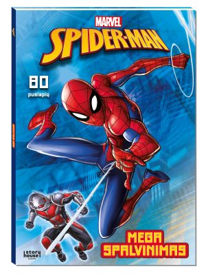Spiderman Mega spalvinimas 9786090508466